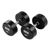 Гантель обрезиненная 20 кг BRONZE GYM BG-PA-DB-R200